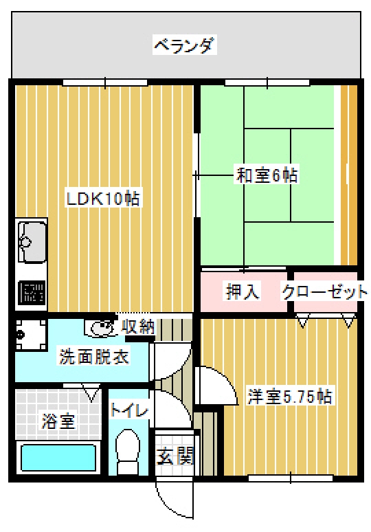 増井マンション　４階