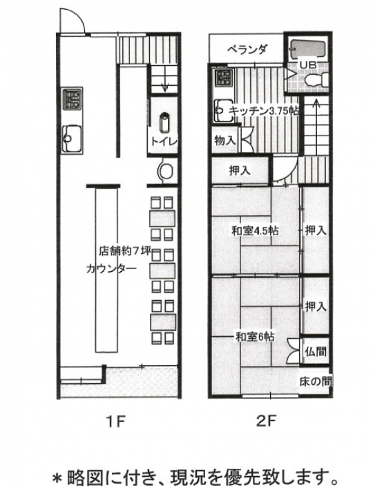 売店舗付住宅　大阪市西成区