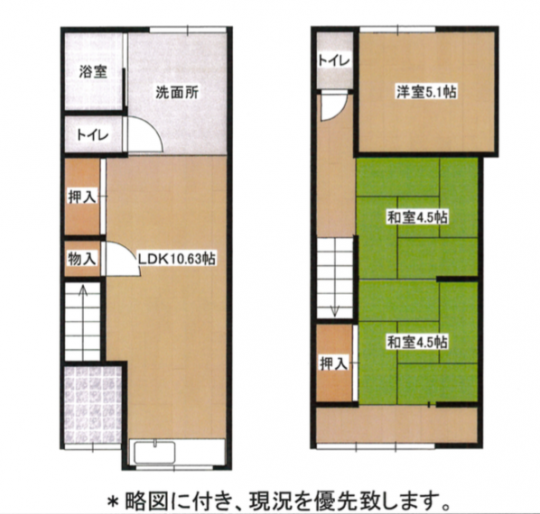 鶴見橋2丁目貸家